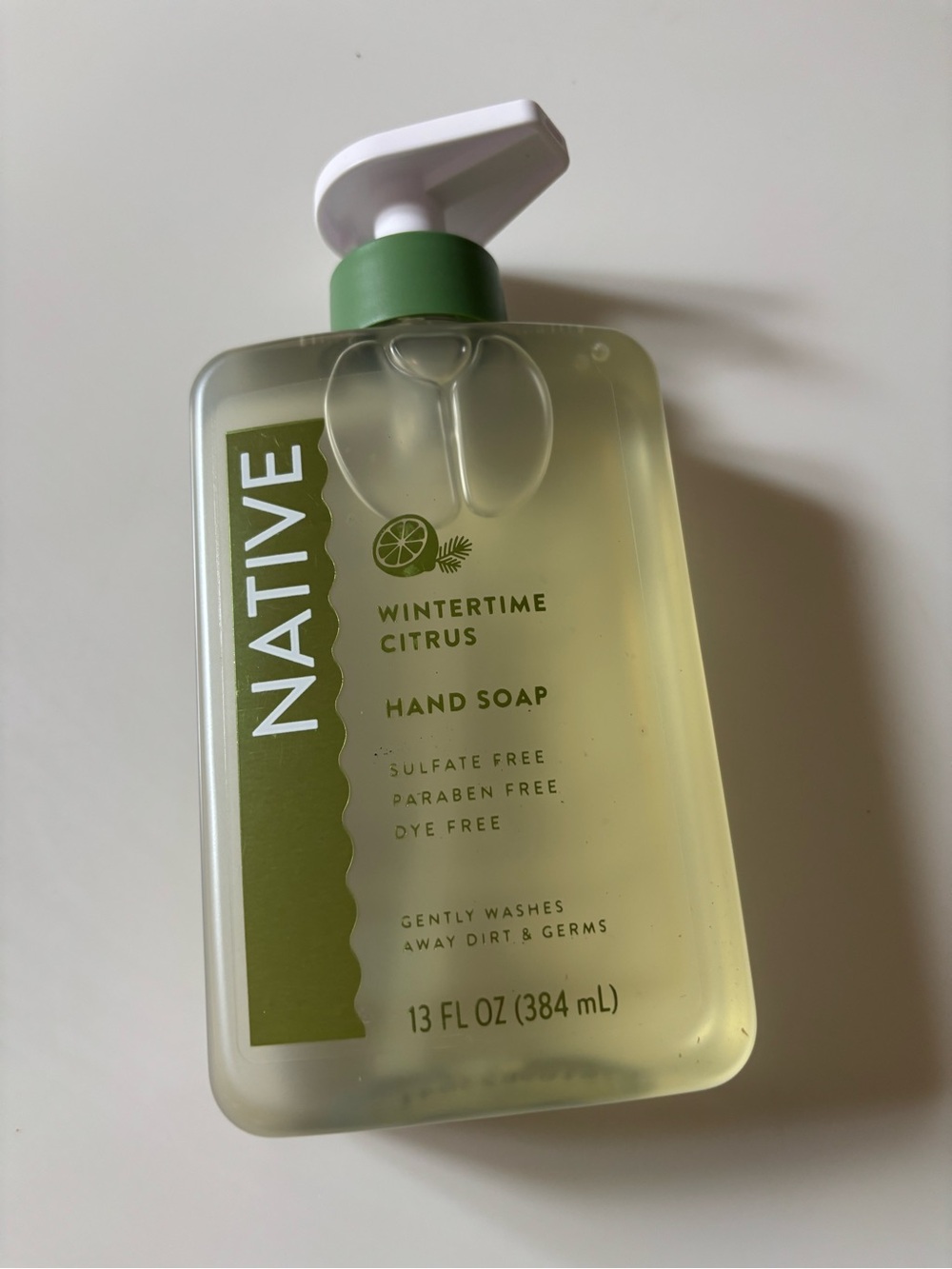 New Native Hand Soap Wintertime Citrus 13oz